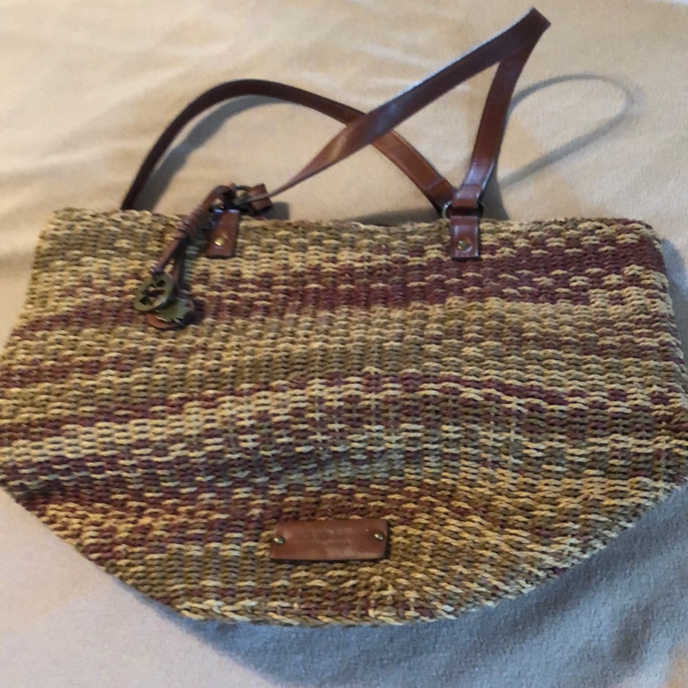 REDUCED!! Lucky Brand straw bag